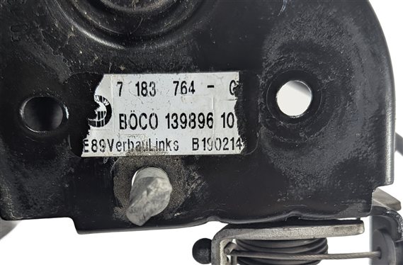 Thumbnail 7: 2014 BMW 535I (F10) FRONT HOOD LID LOCK LATCH SET w/RELEASE CABLE