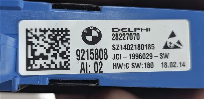 Thumbnail 6: 2014 BMW 535I (F10) FRONT SEAT MEMORY POSITION CONTROL BUTTON SWITCH