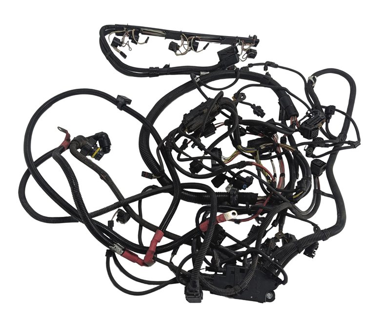 Thumbnail 2: 2014 BMW 535I (F10) 3.0L (N55) ENGINE MOTOR WIRE WIRING HARNESS LOOM