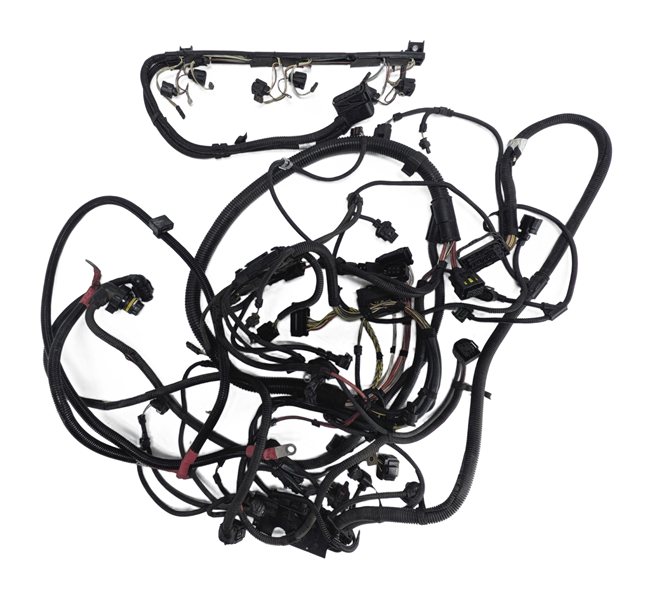 Thumbnail 4: 2014 BMW 535I (F10) 3.0L (N55) ENGINE MOTOR WIRE WIRING HARNESS LOOM