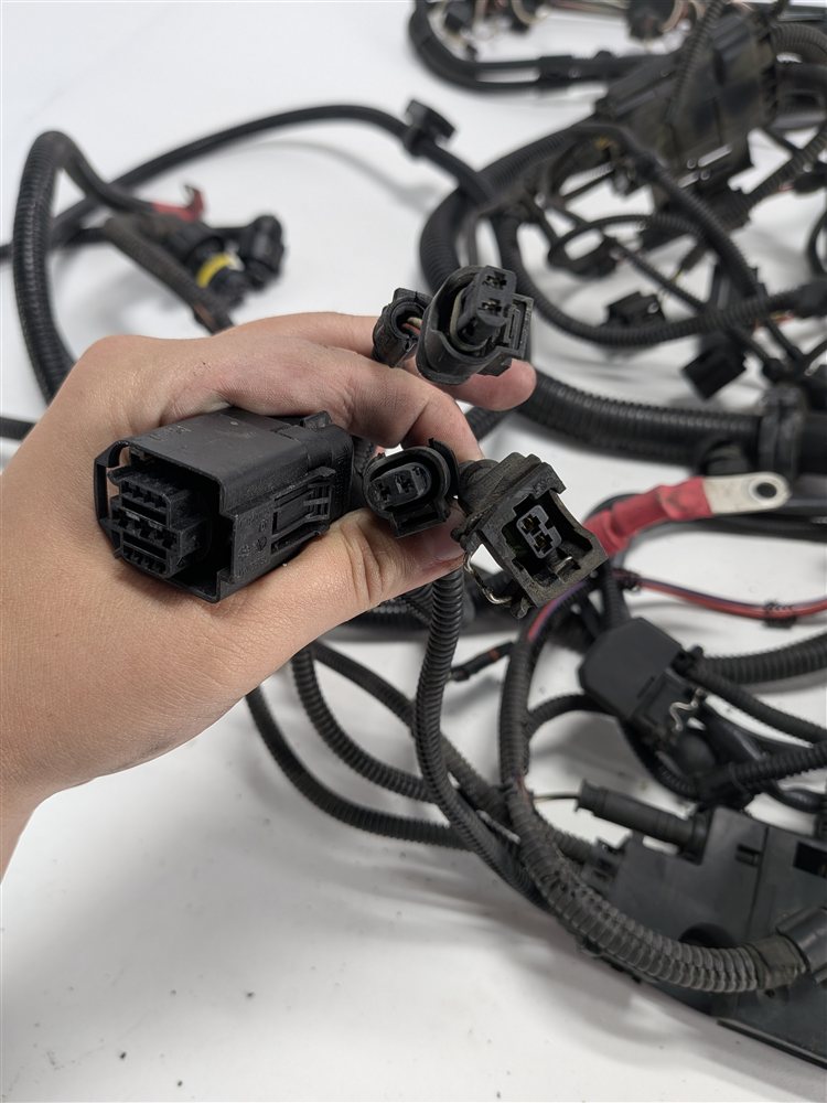 Thumbnail 5: 2014 BMW 535I (F10) 3.0L (N55) ENGINE MOTOR WIRE WIRING HARNESS LOOM