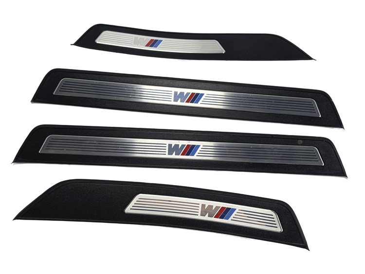 Thumbnail 3: 2014 BMW 535I (F10) M SPORT DOOR SILL ENTRY SCUFF PLATE COVER TRIM SET/4