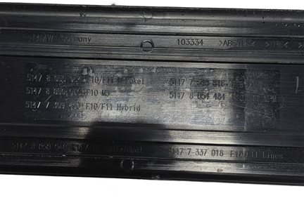 Thumbnail 8: 2014 BMW 535I (F10) M SPORT DOOR SILL ENTRY SCUFF PLATE COVER TRIM SET/4