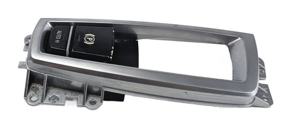 Thumbnail 4: 2014 BMW 535I (F10) ELECTRONIC EMERGENCY PARK PARKING BRAKE SWITCH w/TRIM
