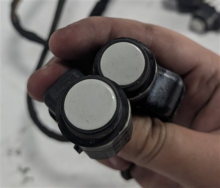 Thumbnail 3: 2014 BMW 535I (F10) REAR PARK ASSIST PDC DISTANCE CONTROL SENSORS (White)