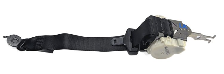 Thumbnail 4: 2014 BMW 535I (F10) REAR LEFT CENTER RIGHT SEAT SEATBELT RETRACTOR SET/3 (Black)