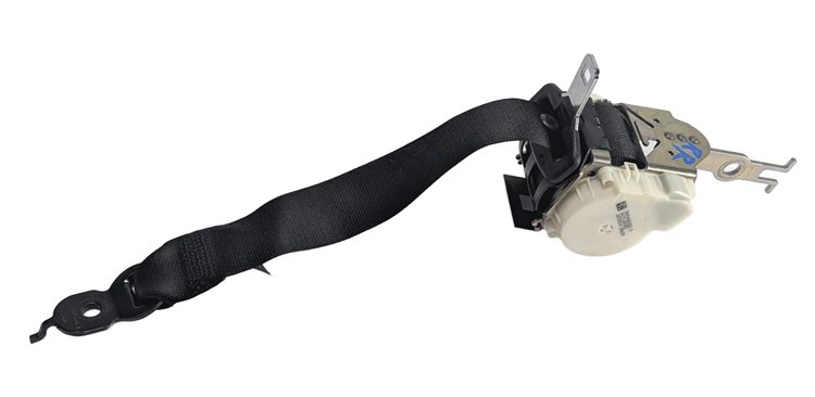 Thumbnail 5: 2014 BMW 535I (F10) REAR LEFT CENTER RIGHT SEAT SEATBELT RETRACTOR SET/3 (Black)