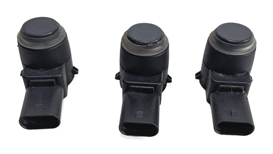 Thumbnail 2: 2012 MERCEDES GL450 (X164) REAR PARK ASSIST PDC DISTANCE SENSOR SET/3 (Gray)
