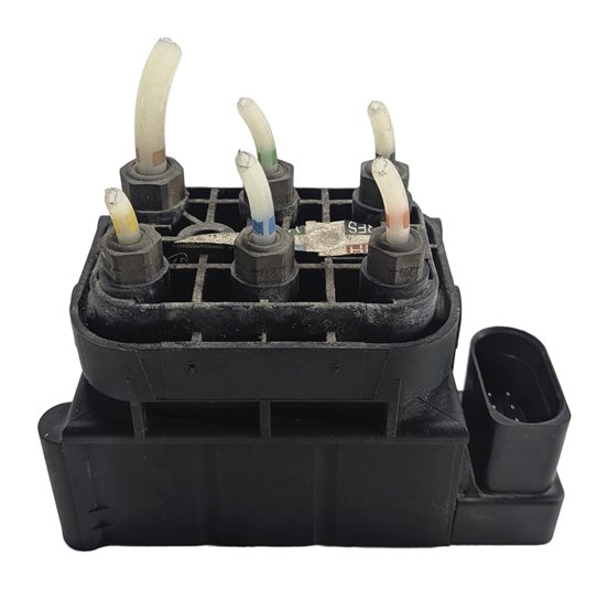 Thumbnail 2: 2012 MERCEDES GL450 (X164) AIR RIDE SUSPENSION VALVE BLOCK SOLENOID MANIFOLD