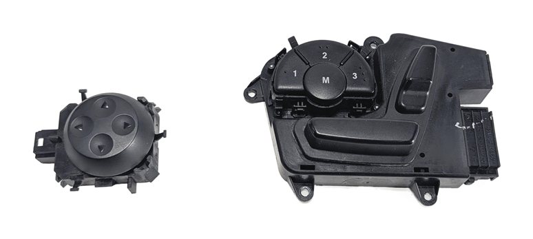 Thumbnail 3: 2012 MERCEDES GL450 (X164) FRONT LEFT DRIVER POWER SEAT SWITCH w/MEMORY LUMBAR