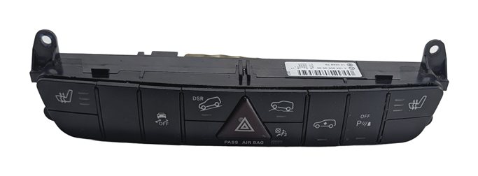 Thumbnail 2: 2012 MERCEDES GL450 (X164) CENTER DASH HAZARD ESP PARKTRONIC HEATED SEAT SWITCH