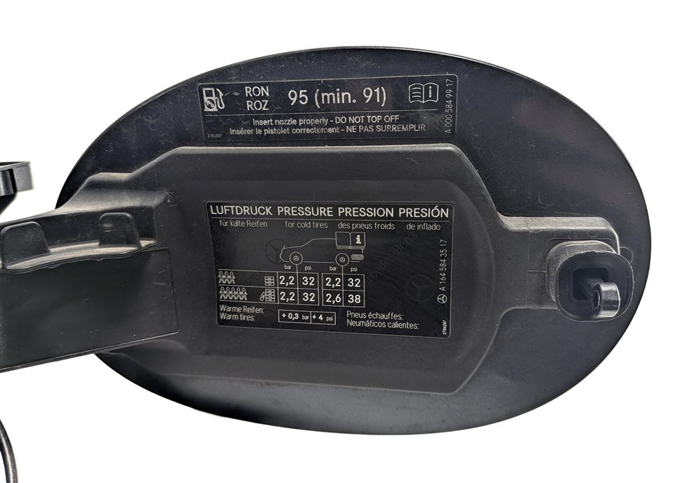 Thumbnail 5: 07-12 MERCEDES GL320 GL350 GL450 GL550 FUEL DOOR w/HOUSING & CAP (Gray)
