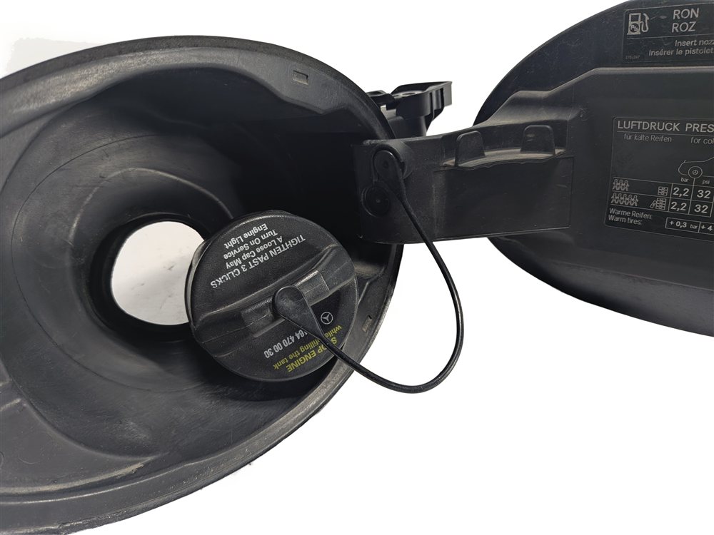 Thumbnail 6: 07-12 MERCEDES GL320 GL350 GL450 GL550 FUEL DOOR w/HOUSING & CAP (Gray)