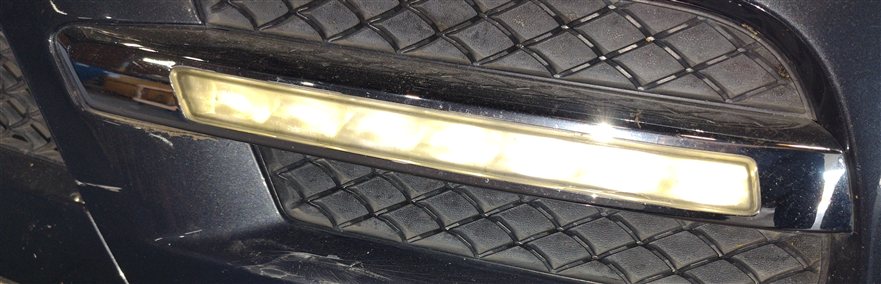 Thumbnail 2: 2011-2012 MB GL350 GL450 GL550 (X164) RIGHT PASSENGER LED FOG LIGHT DRIVING LAMP