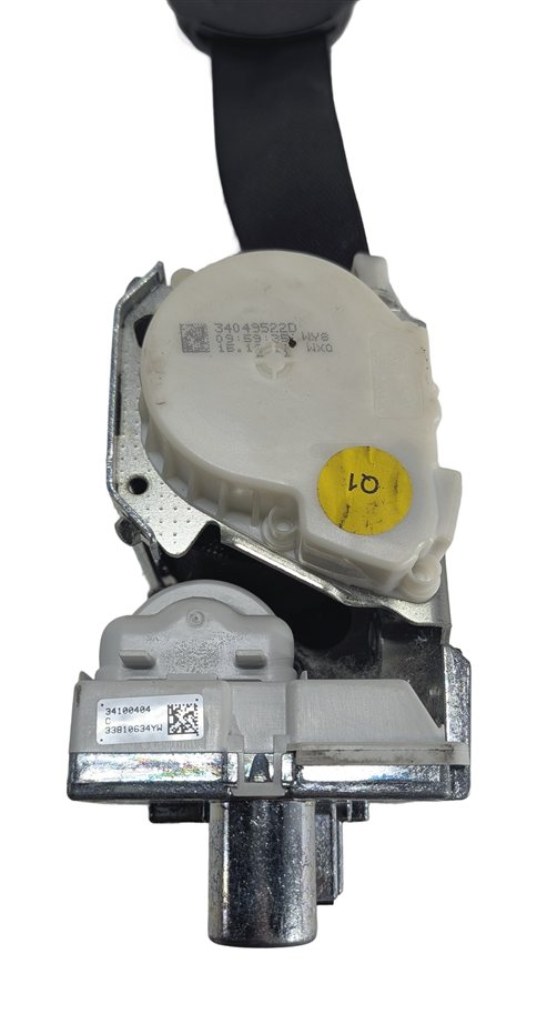 Thumbnail 4: 10-12 MB GL350 GL450 GL550 (X164) LEFT FRONT DRIVER SEATBELT RETRACTOR (Black)