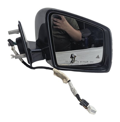 Thumbnail 2: 11-12 MERCEDES GL ML CLASS W164 X164 RIGHT P-FOLD AUTODIM MEMORY MIRROR (Gray)