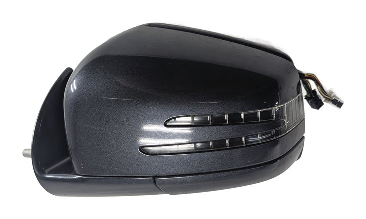 Thumbnail 5: 11-12 MERCEDES GL ML CLASS W164 X164 LEFT P-FOLD AUTODIM MEMORY MIRROR (Gray)