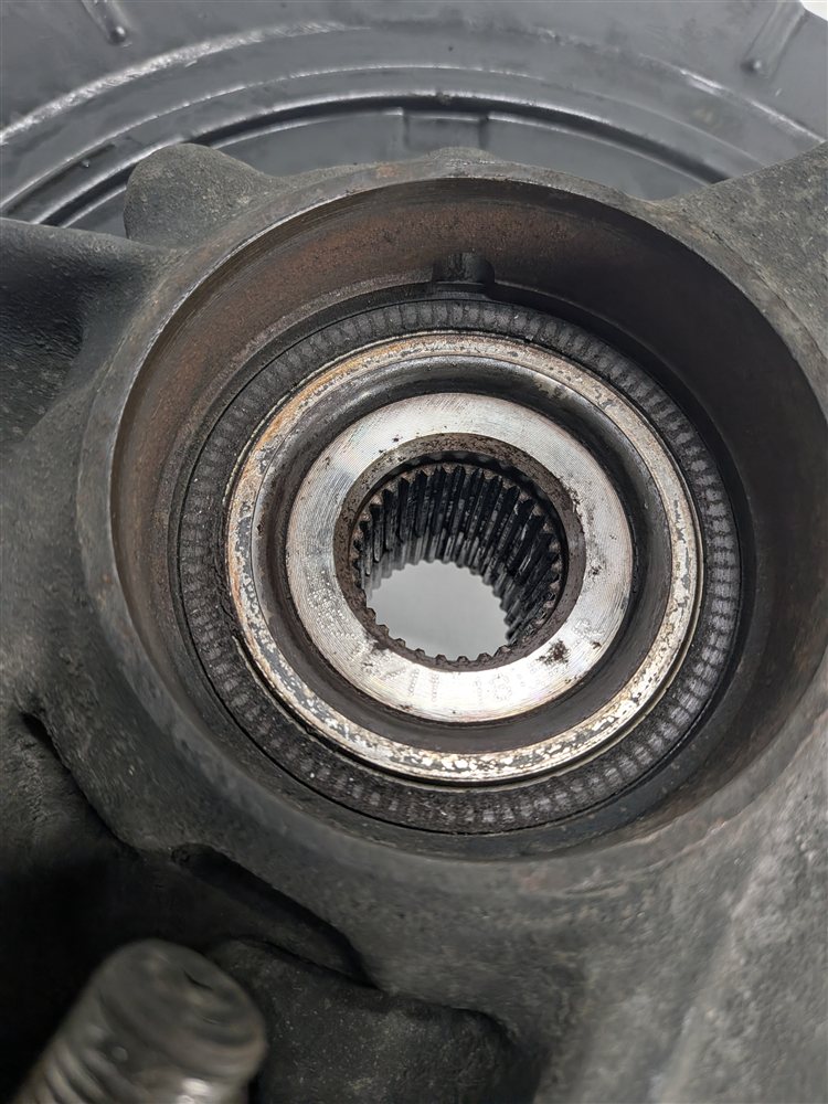 Thumbnail 6: 2009-2012 MERCEDES GL ML CLASS (W164 X164) LEFT DRIVER REAR SPINDLE KNUCKLE HUB