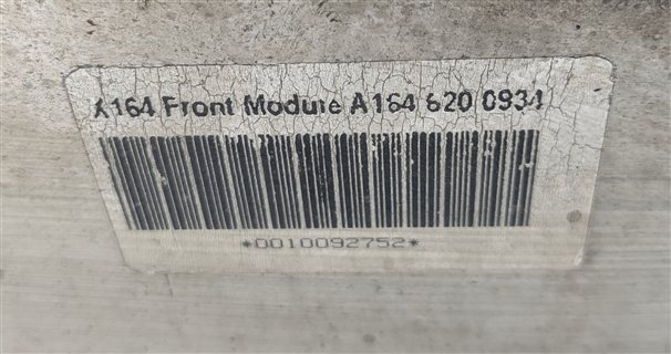 Thumbnail 4: 2007-2012 MERCEDES GL-CLASS (X164) FRONT BUMPER REINFORCEMENT BAR w/ BRACKETS