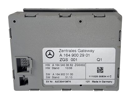 Thumbnail 3: 08-13 MERCEDES GL ML R CLASS (W164 W251 X164) GATEWAY MULTIPLEX CONTROL MODULE