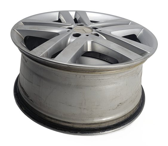 13-16 MERCEDES GL CLASS (X166) 19x8.5 ALUMINUM 5 DOUBLE 10 SPOKE ALLOY WHEEL RIM