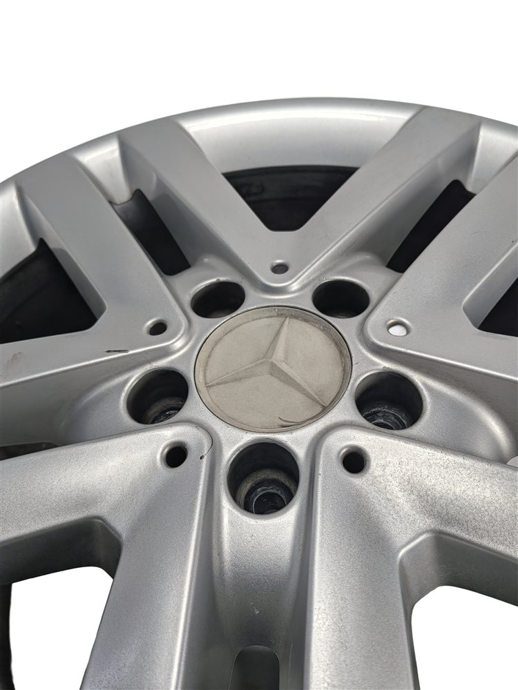 Thumbnail 4: 13-16 MERCEDES GL CLASS (X166) 19x8.5 ALUMINUM 5 DOUBLE 10 SPOKE ALLOY WHEEL RIM