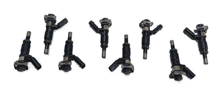 Thumbnail 3: 06-12 MERCEDES C E G GL ML S SL (W204 W212 W221 W164 X164) FUEL INJECTOR SET 8