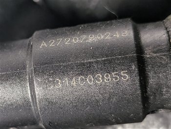 Thumbnail 5: 06-12 MERCEDES C E G GL ML S SL (W204 W212 W221 W164 X164) FUEL INJECTOR SET 8