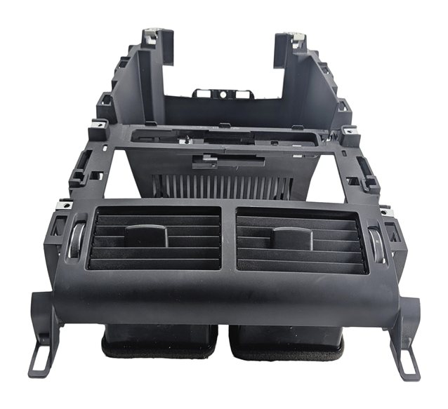 Thumbnail 2: 2018 ROVER DISCOVERY SPORT L550 FRONT CENTER DASH AIR VENT SCREEN BEZEL (Black)