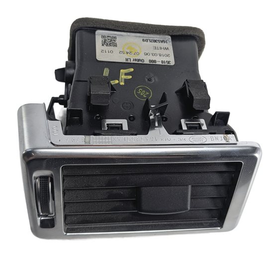 Thumbnail 4: 2018 ROVER DISCOVERY SPORT L550 FRONT LEFT DRIVER DASH HEAT AIR AC VENT (Black)