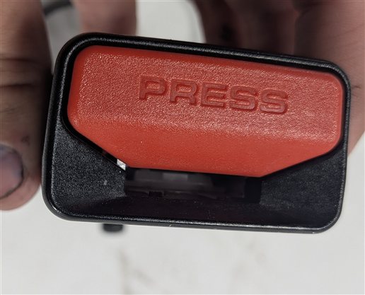 Thumbnail 5: 2018 ROVER DISCOVERY SPORT L550 REAR SEAT SEATBELT BUCKLE RECEIVER SET/3 (Black)