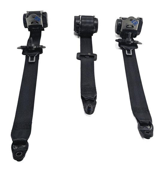 Thumbnail 2: 2018 LAND ROVER DISCOVERY SPORT L550 REAR SEAT SEATBELT RETRACTOR SET/3 (Black)