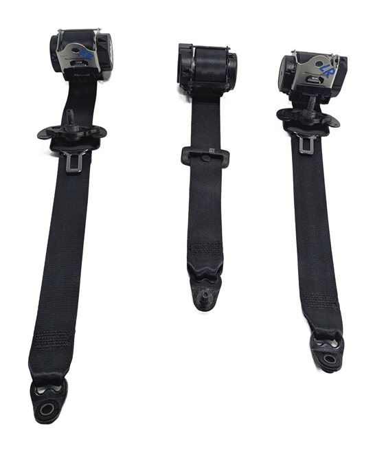 Thumbnail 3: 2018 LAND ROVER DISCOVERY SPORT L550 REAR SEAT SEATBELT RETRACTOR SET/3 (Black)