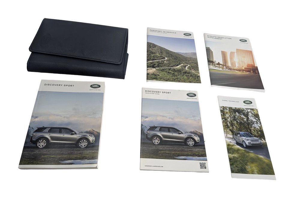 Thumbnail 3: 2018 LAND ROVER DISCOVERY SPORT (L550) 2.0L OWNER'S MANUAL BOOKLET w/CASE SET
