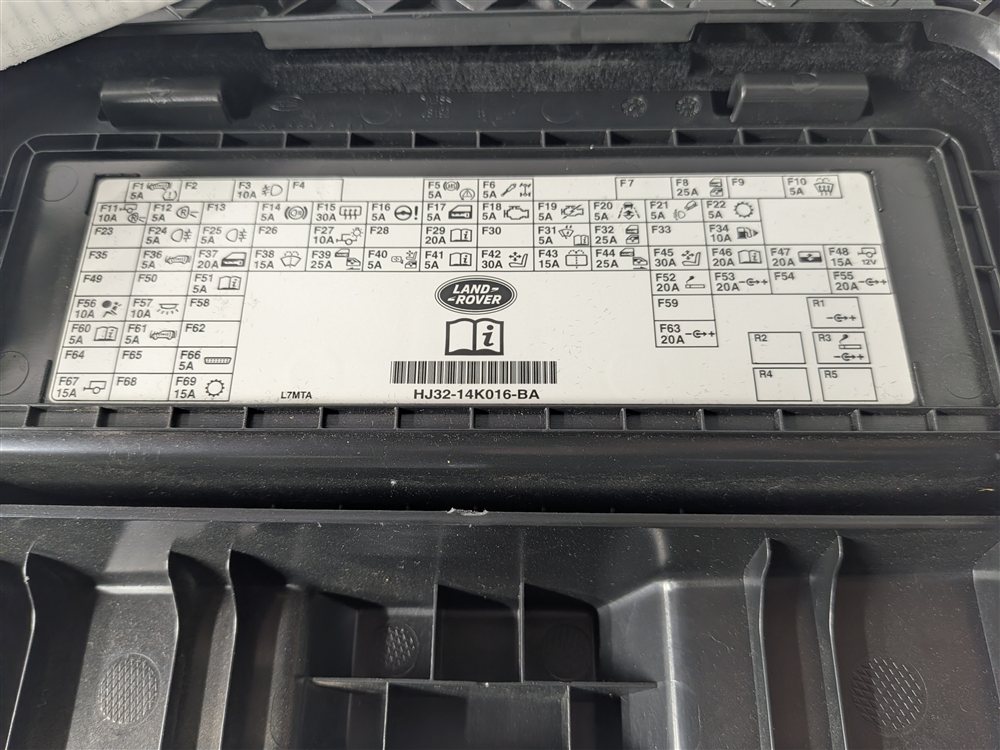 Thumbnail 7: 2017-2019 LAND ROVER DISCOVERY SPORT (L550) PASSENGER GLOVE BOX ASSEMBLY (Gray)