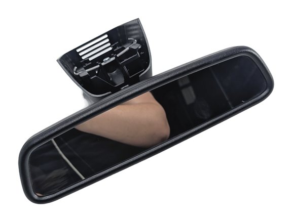 15-19 LAND ROVER DISCOVERY SPORT L550 MANUAL DAY NIGHT REARVIEW MIRROR (Black)