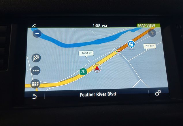 2015-2019 JAGUAR F-PACE F-TYPE XE XF DISCOVERY EVOQUE NAVIGATION SCREEN