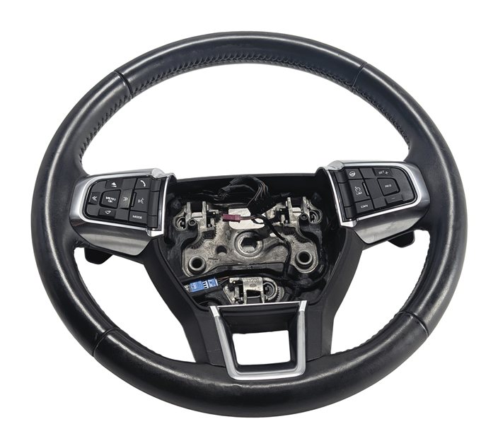 Thumbnail 2: 18-19 ROVER DISCOVERY SPORT L550 HEATED LEATHER STEERING WHEEL w/PADDLES (Black)