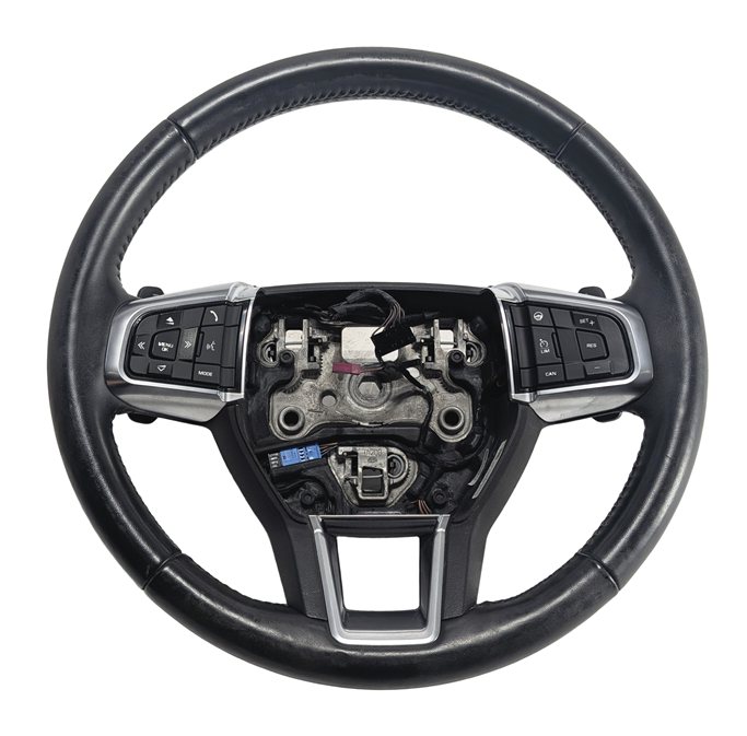 Thumbnail 3: 18-19 ROVER DISCOVERY SPORT L550 HEATED LEATHER STEERING WHEEL w/PADDLES (Black)