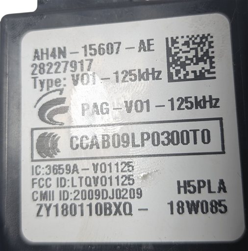 Thumbnail 7: 18-19 LAND ROVER DISCOVERY SPORT L550 2.0L (204PT) ECM BCM CLUSTER IGNITION SET
