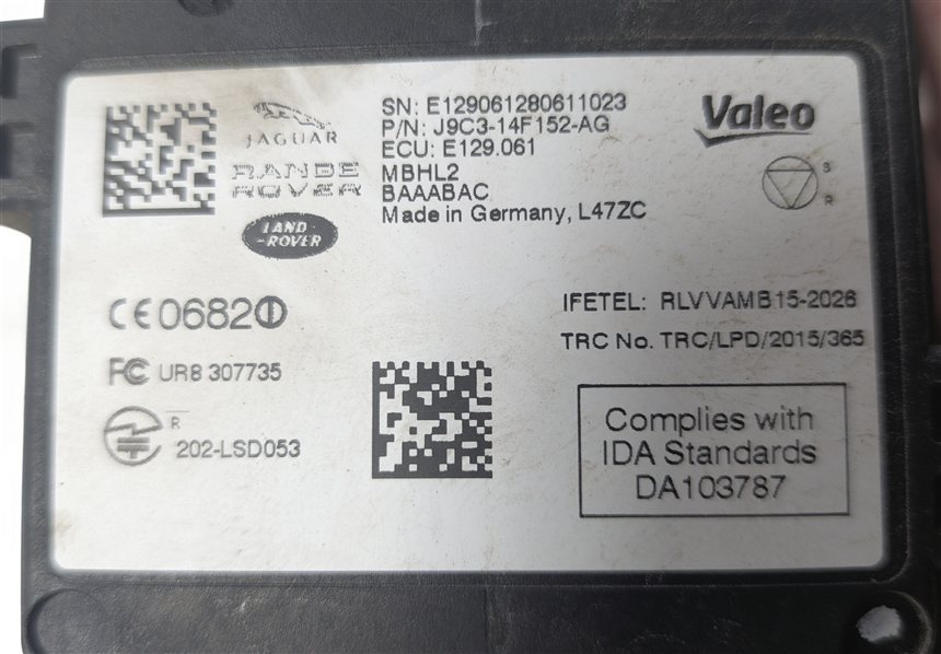 Thumbnail 5: 18-20 LAND ROVER DISCOVERY SPORT EVOQUE L550 REAR BLIND SPOT RADAR SENSOR MODULE