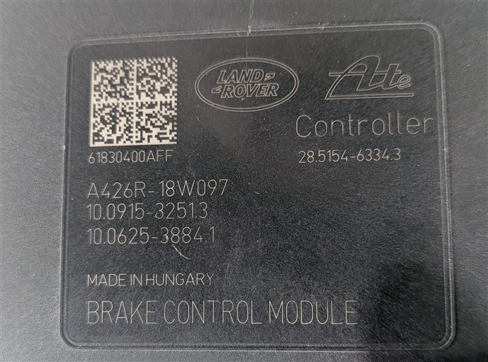 Thumbnail 8: 2017-2019 RANGE ROVER EVOQUE DISCOVERY SPORT (L538 L550) ABS BRAKE PUMP MODULE
