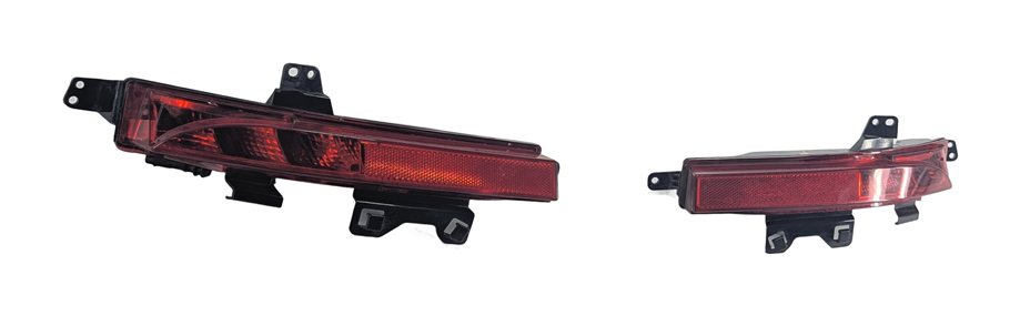 15-19 LAND ROVER DISCOVERY SPORT (L550) REAR BUMPER SAFETY REFLECTOR LIGHT SET/2