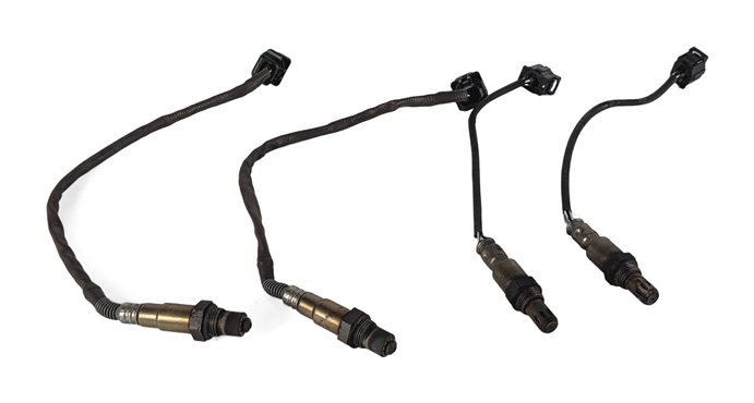 2015 MERCEDES E400 (C207) 3.0L (276.820) ENGINE OXYGEN O2 LAMBDA SENSOR SET/4