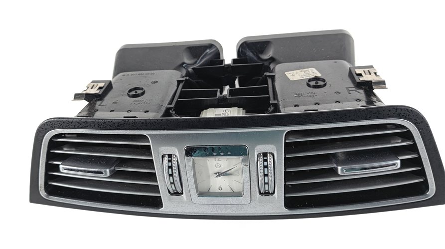 2015 MERCEDES E400 (C207) FRONT CENTER DASH HEAT AIR AC VENT w/CLOCK (Black)