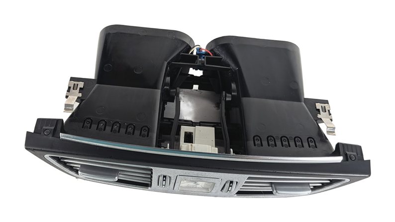Thumbnail 6: 2015 MERCEDES E400 (C207) FRONT CENTER DASH HEAT AIR AC VENT w/CLOCK (Black)