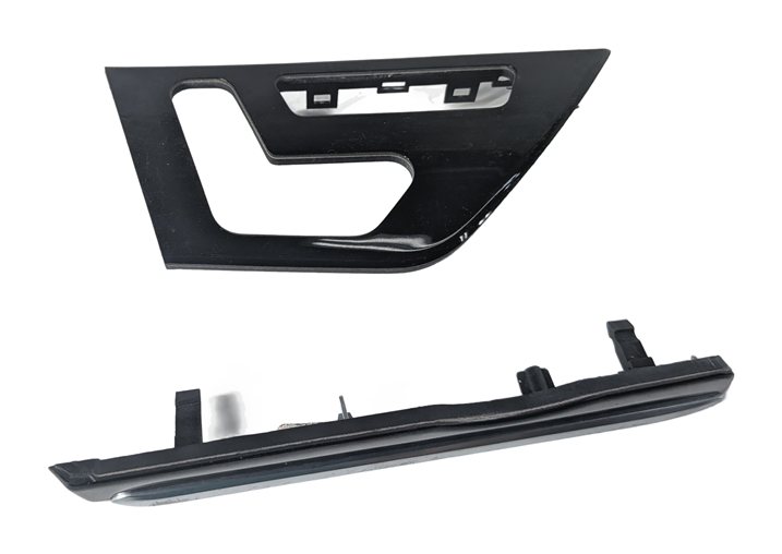 Thumbnail 3: 2015 MERCEDES E400 C207 DOOR SEAT DASH TRIM GARNISH SET HIGH GLOSS BLACK