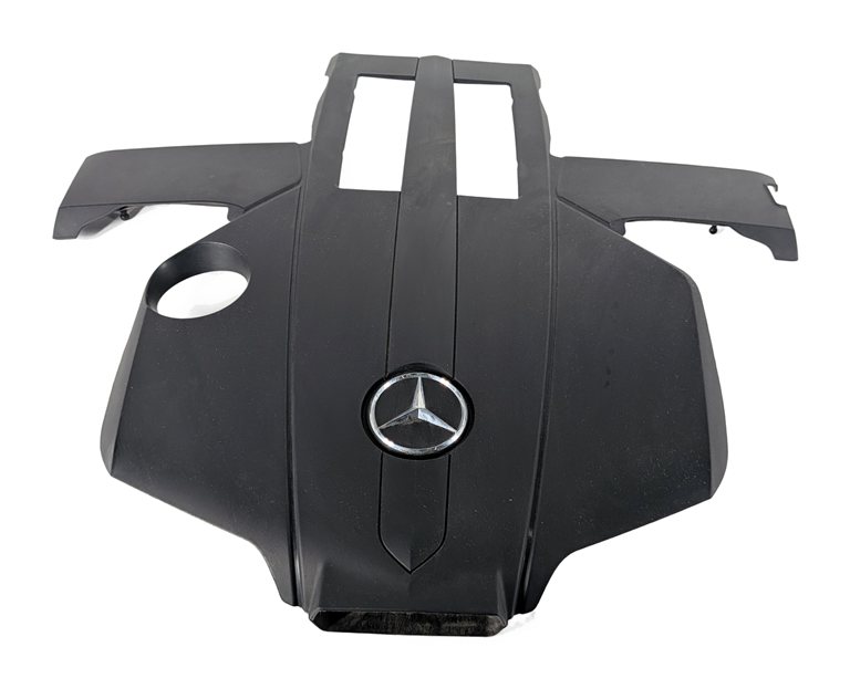 Thumbnail 2: 15-20 MERCEDES E GL GLE GLS ML SL S CLS CLASS 3.0L ENGINE MOTOR COVER w/DUCT