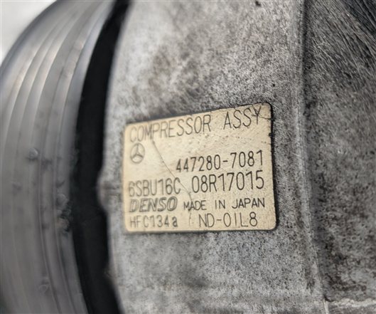 Thumbnail 10: 2013-2016 MERCEDES E GLK SL CLS CLASS (C218 R231 W207 W212 X204) A/C COMPRESSOR