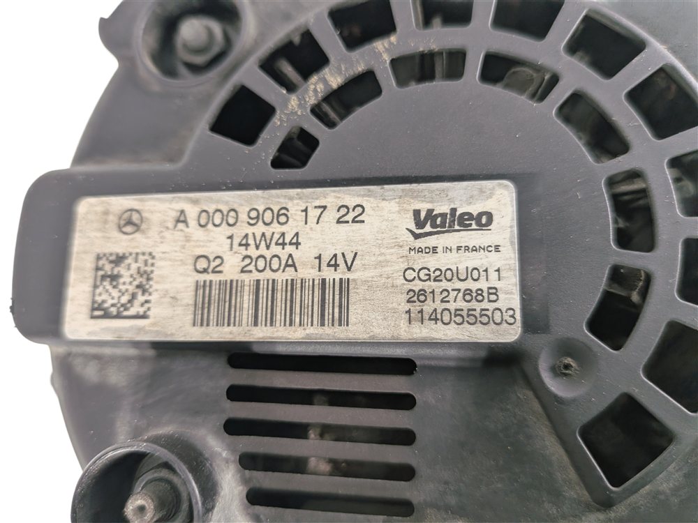 Thumbnail 6: 15-20 MERCEDES C E GL GLE ML S CLS W218 W222 W166 X166 3.0L ALTERNATOR 200 AMP